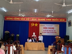 Hoạt động tư vấn giới thiệu việc làm trong và ngoài nước tại huyện Khánh Sơn