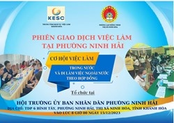Phiên giao dịch việc làm trực tiếp tại Ninh Hải - Ninh Hòa